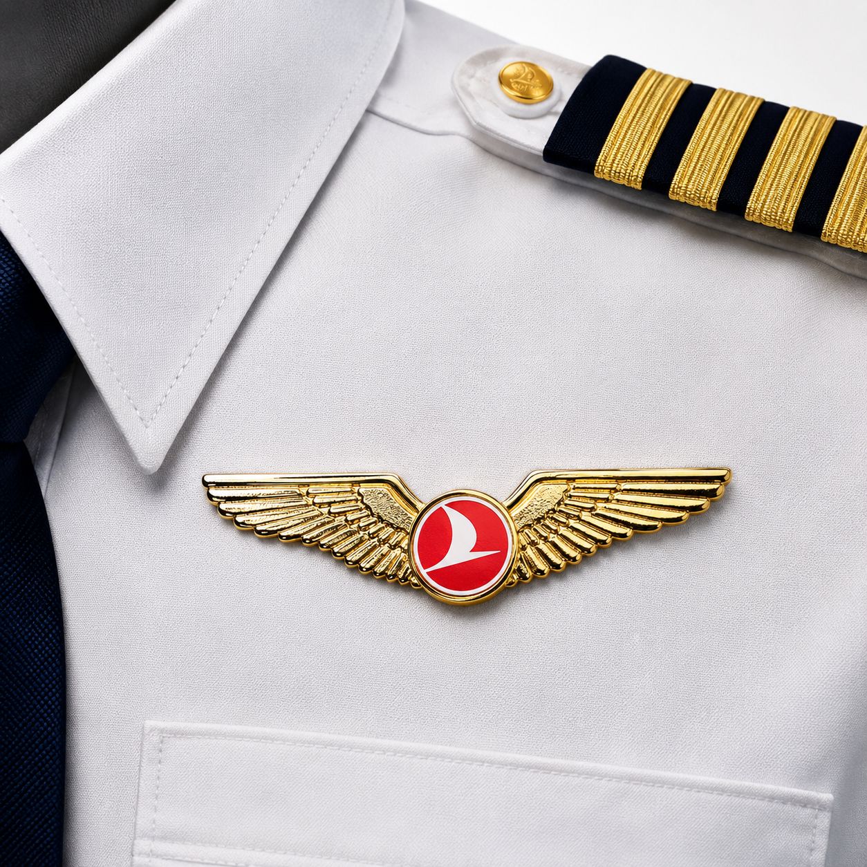 Wing Aviation 01 Lapel Badge