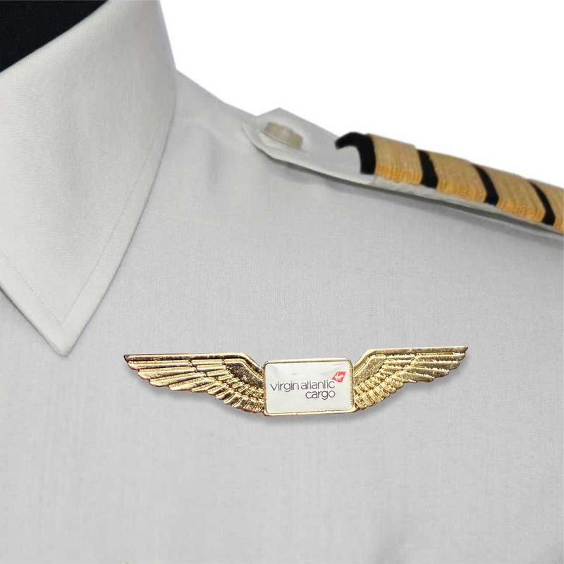Wing Aviation 03 Lapel Badge