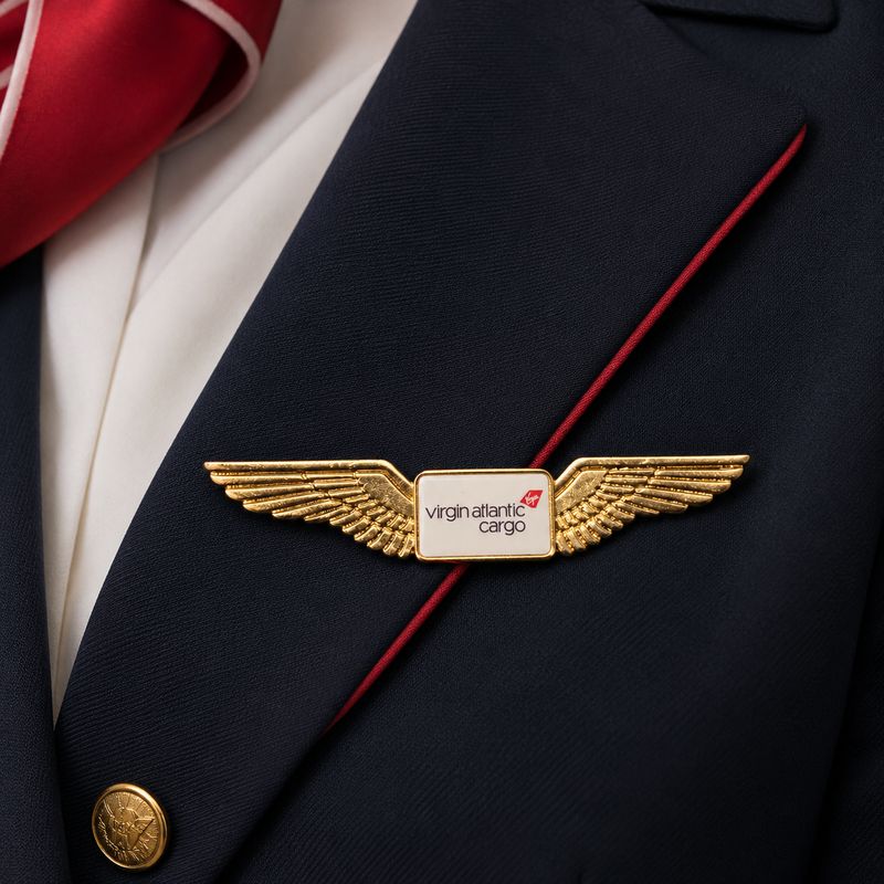 Wing Aviation 03 Lapel Badge