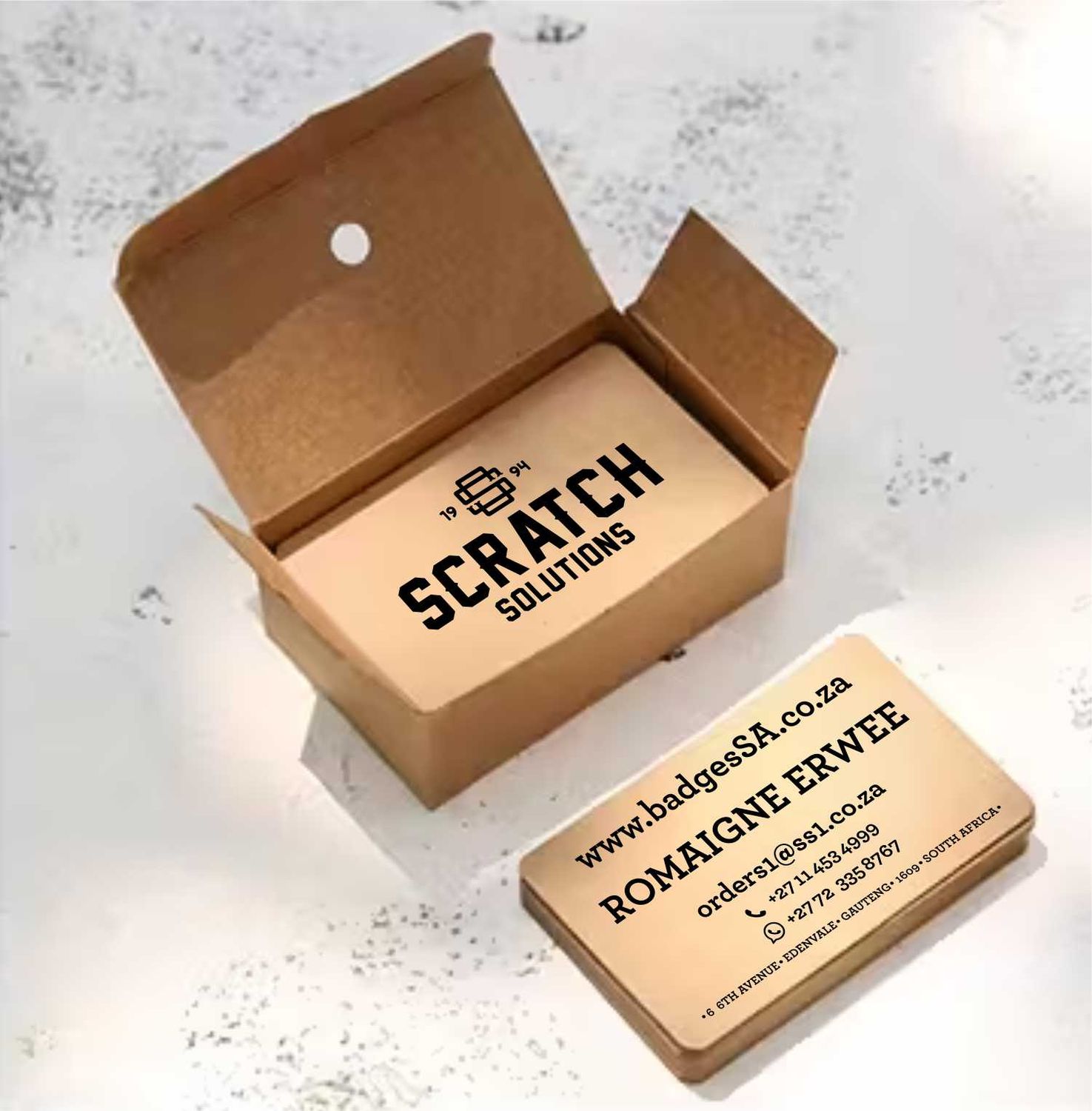 Paper Business Cards