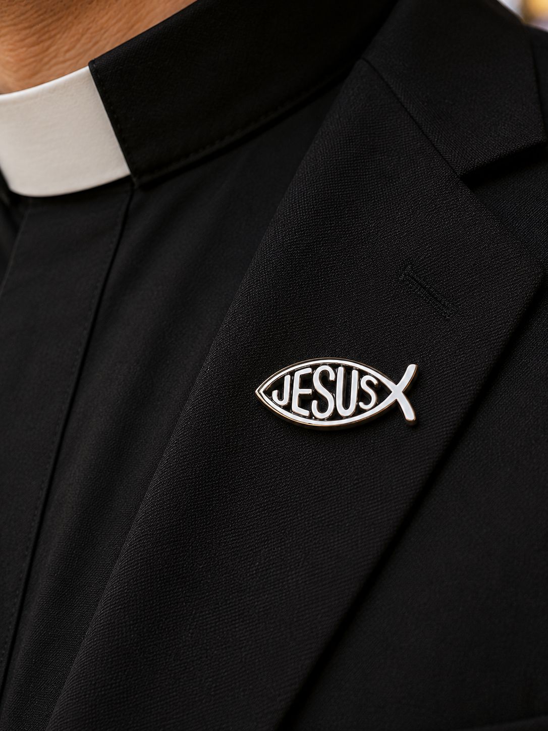 Jesus Lapel Badge