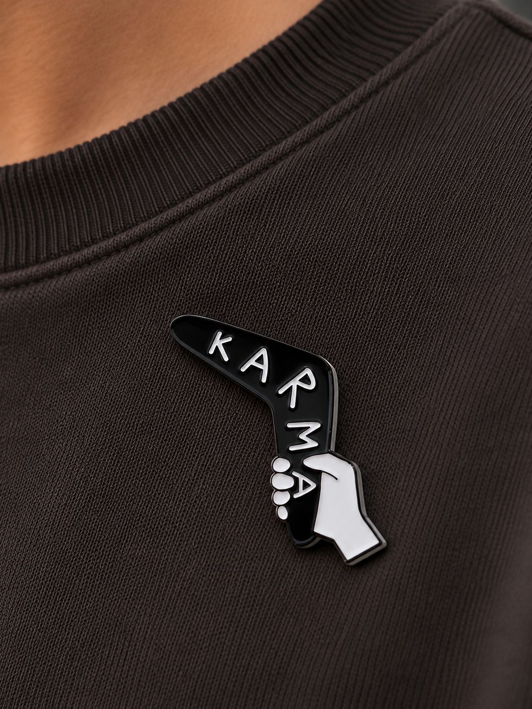 Karma Lapel Badge