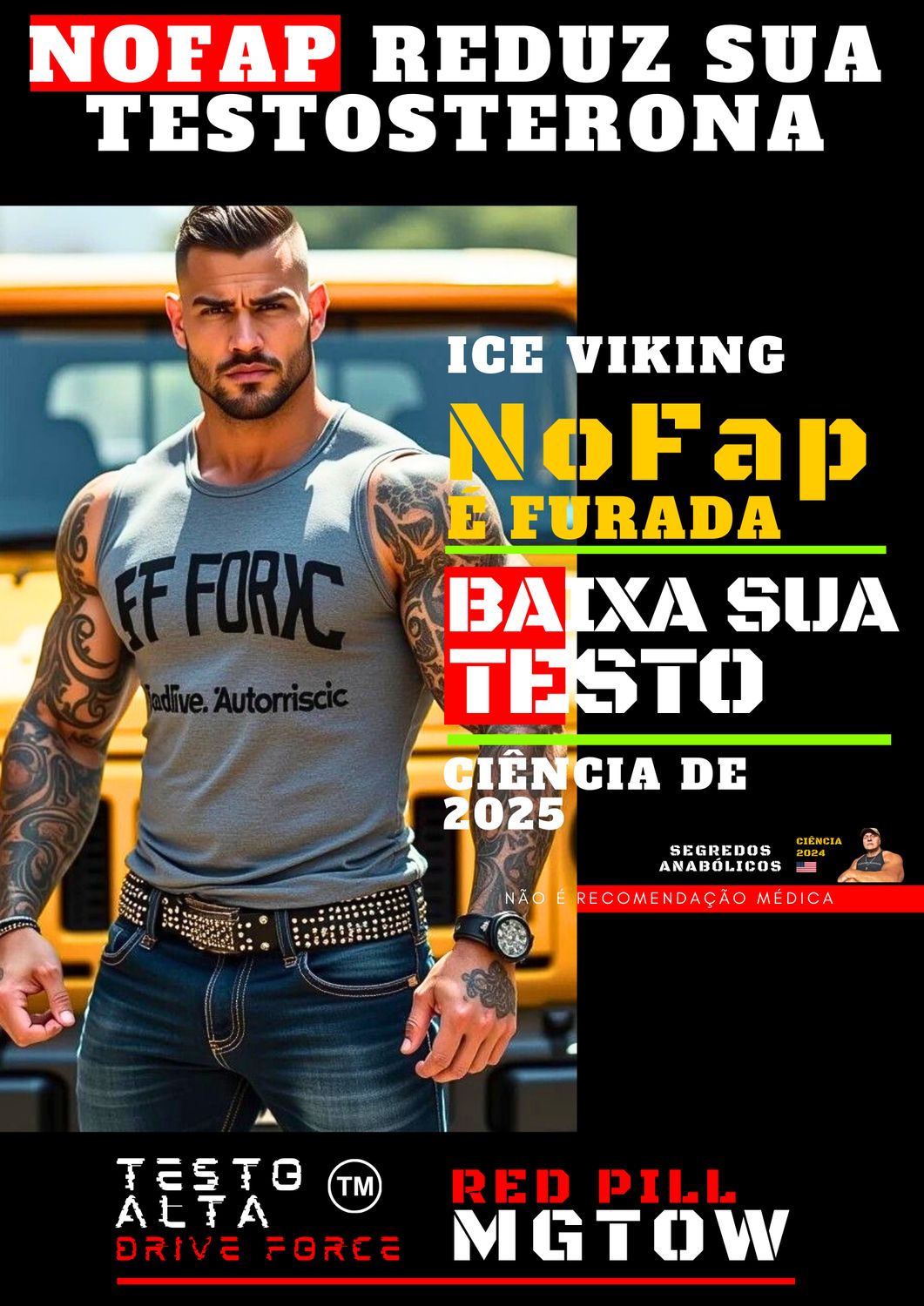 NoFap Reduz Seus Níveis de Testosterona e DHT