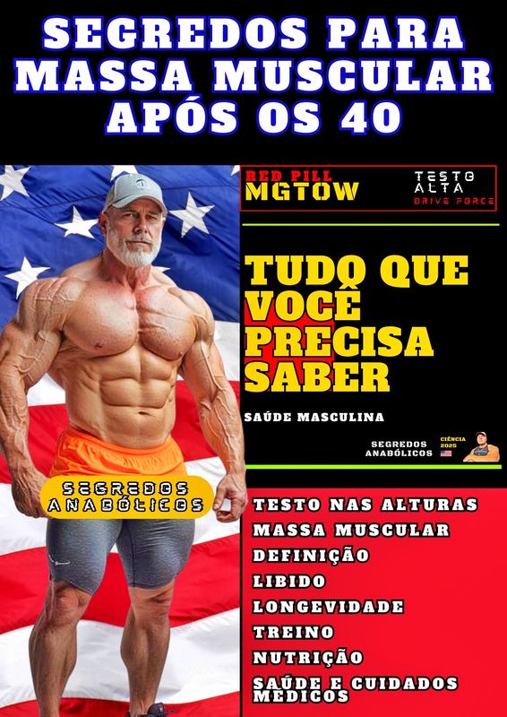 Segredos Para Massa Muscular Após os 40