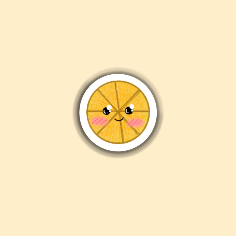 Lil&#39; Orange Sticker