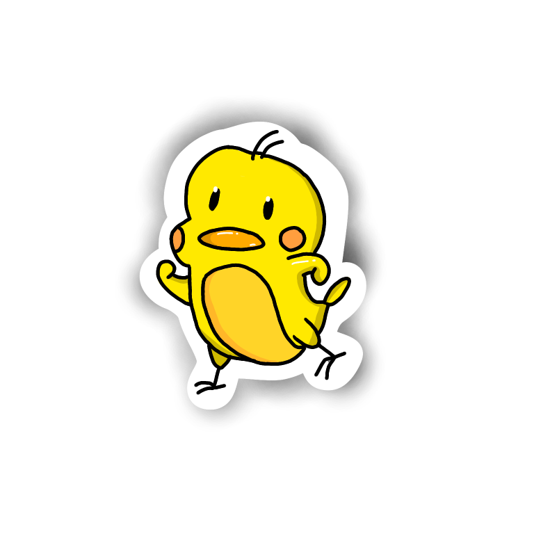 Duck Sticker