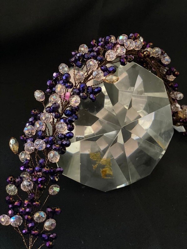 ( SALE - NOVIEMBRE ) / HEAD PIECE - MORADO