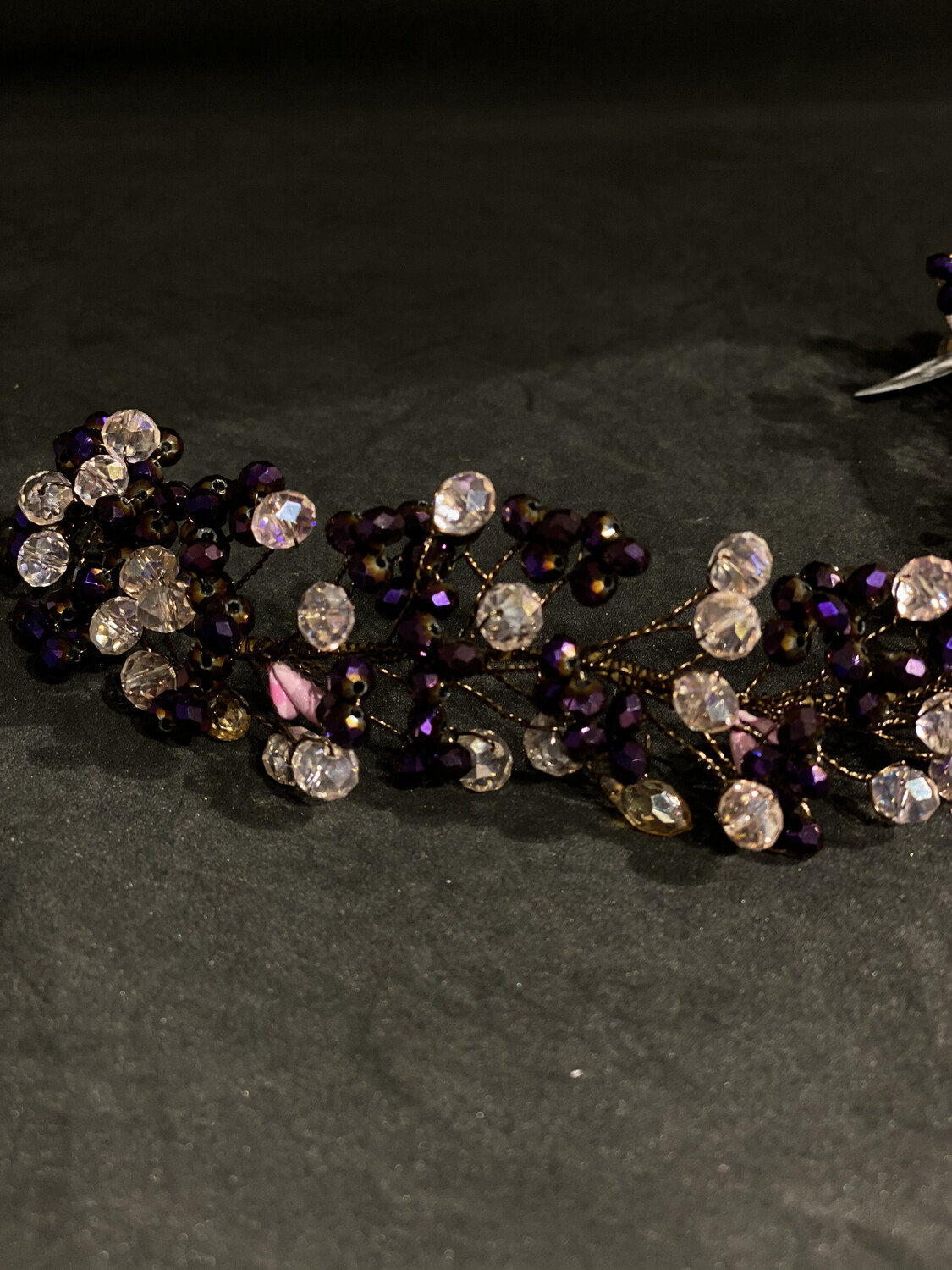 ( SALE - NOVIEMBRE ) / HEAD PIECE - MORADO