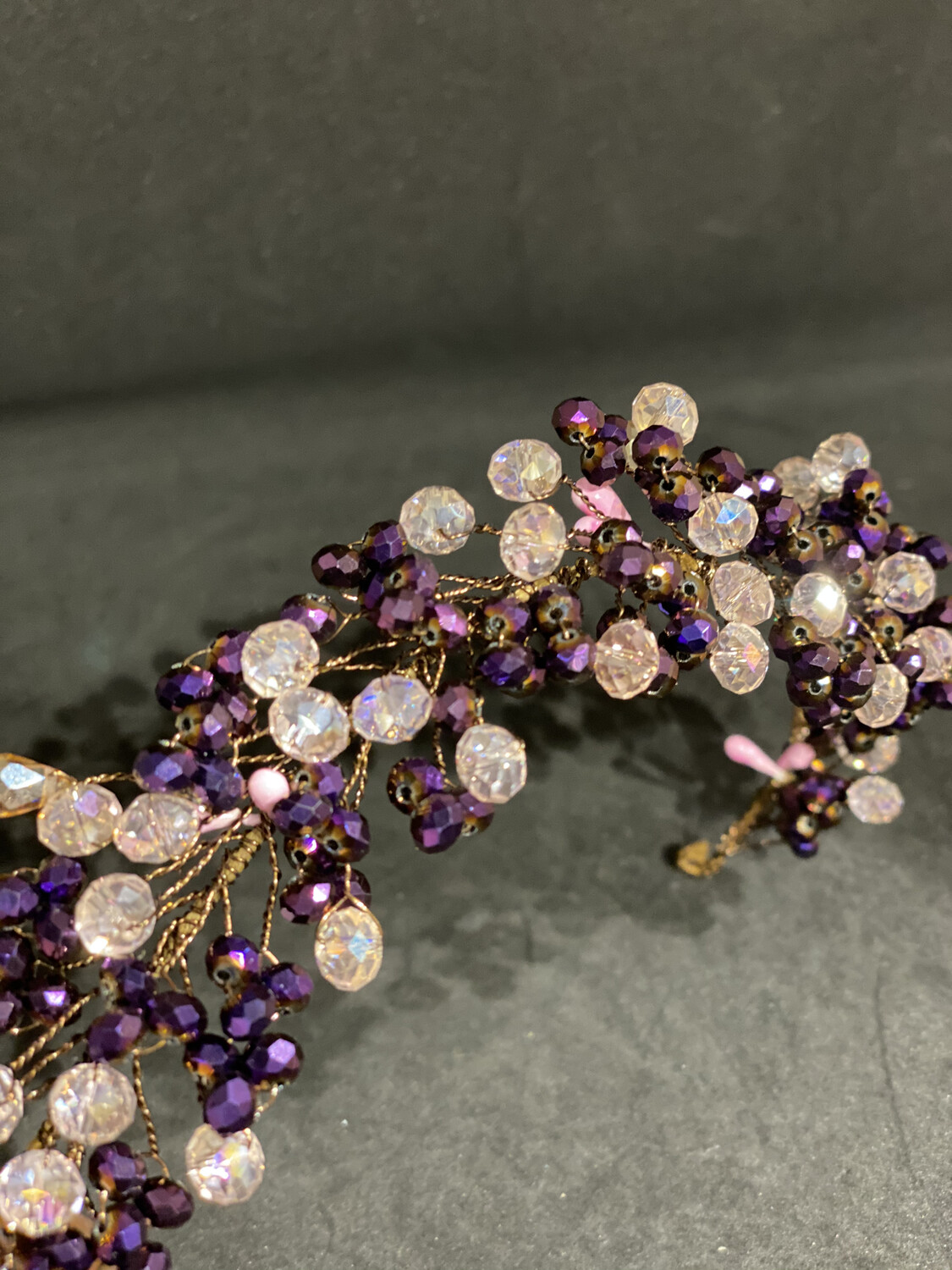 ( SALE - NOVIEMBRE ) / HEAD PIECE - MORADO