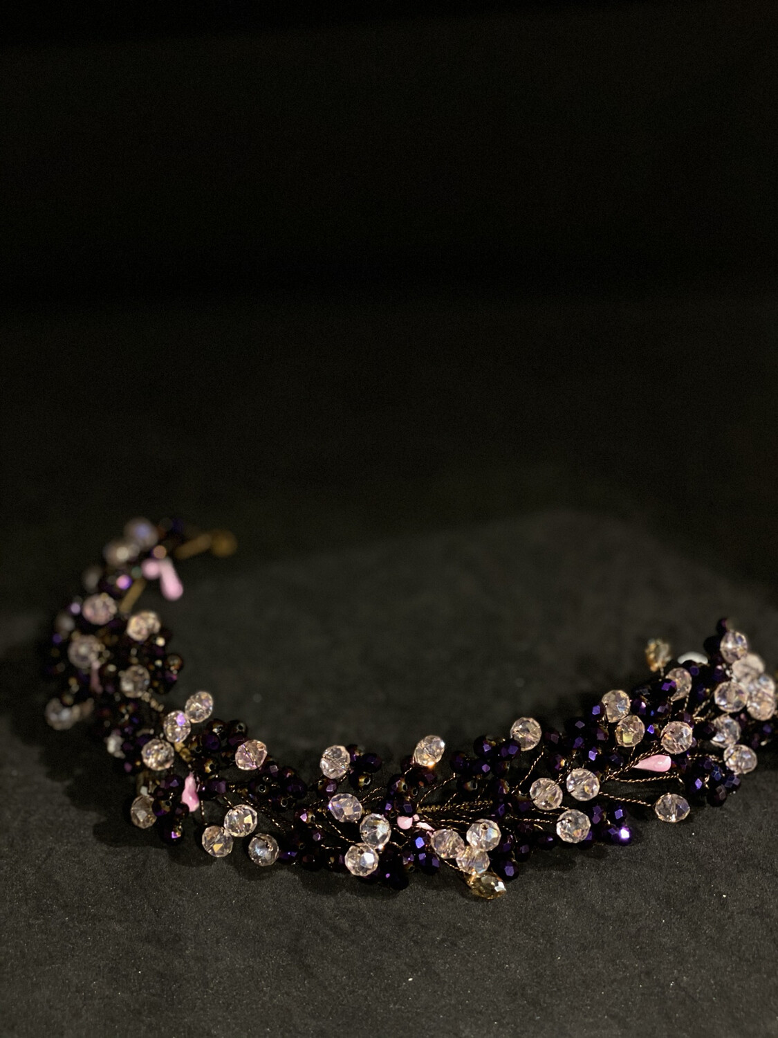 ( SALE - NOVIEMBRE ) / HEAD PIECE - MORADO