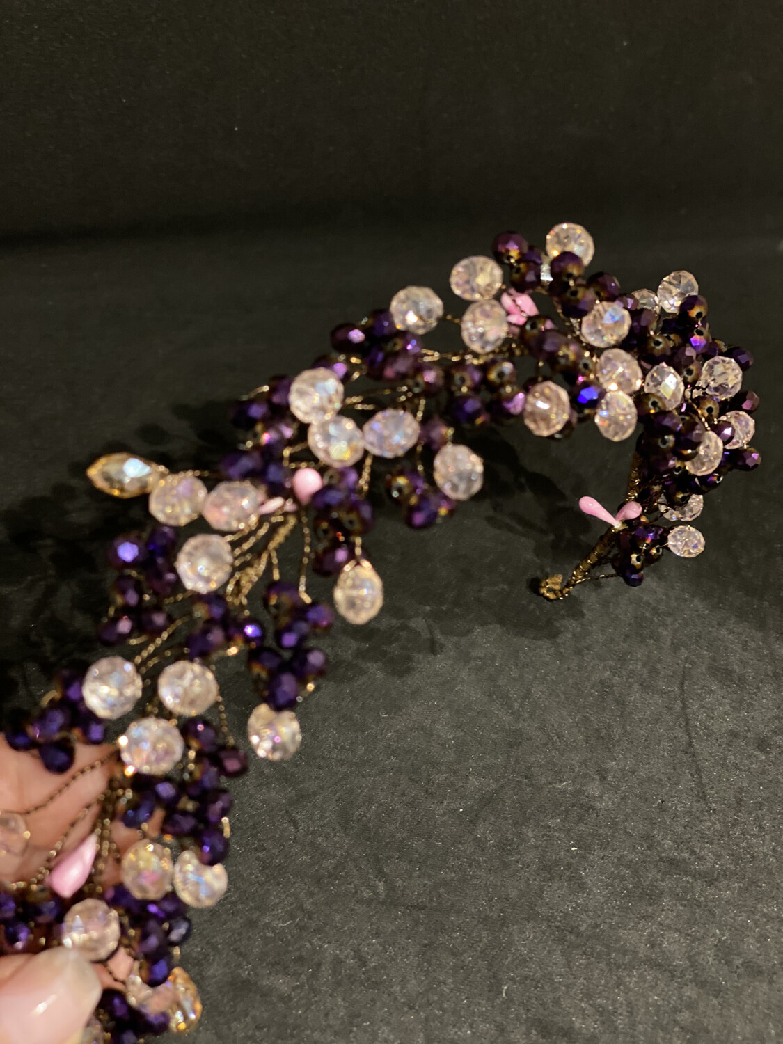( SALE - NOVIEMBRE ) / HEAD PIECE - MORADO