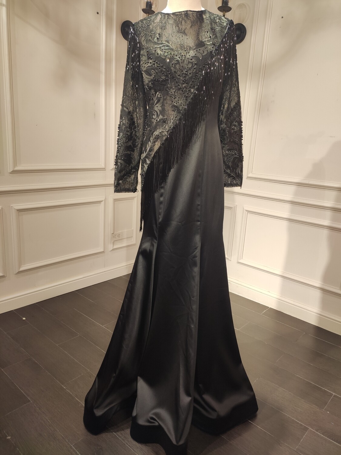 VESTIDO LARGO SIRENA	COLOR	NEGRO VESTIDO LARGO SIRENA	COLOR	NEGRO