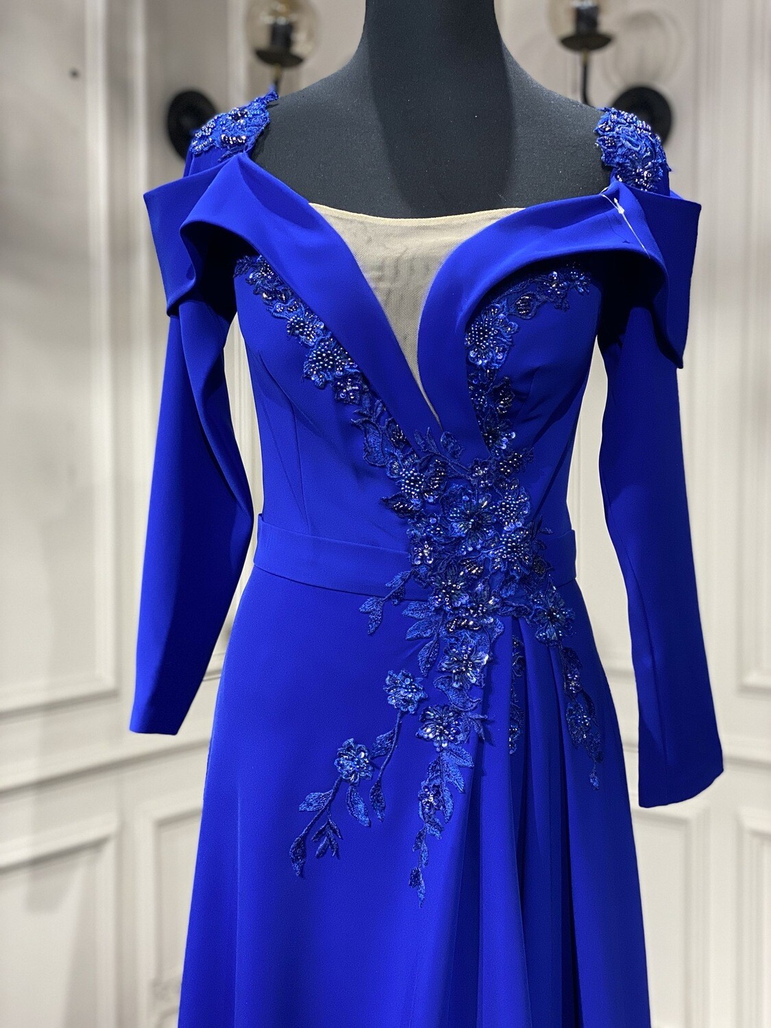 Vestido Largo - Azul Royal - Talla 40 Vestido Largo - Azul Royal - Talla 40