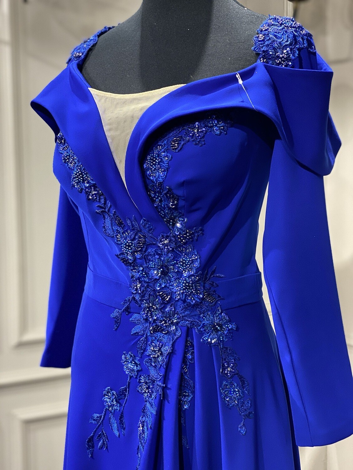 Vestido Largo - Azul Royal - Talla 40 Vestido Largo - Azul Royal - Talla 40