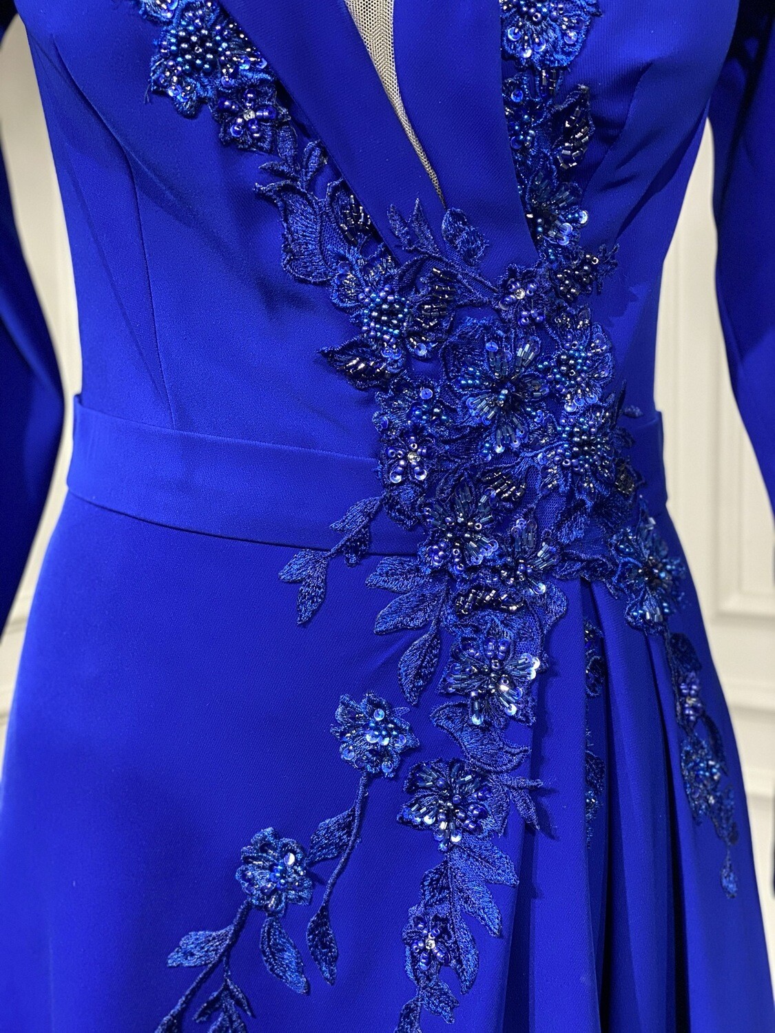 Vestido Largo - Azul Royal - Talla 40 Vestido Largo - Azul Royal - Talla 40