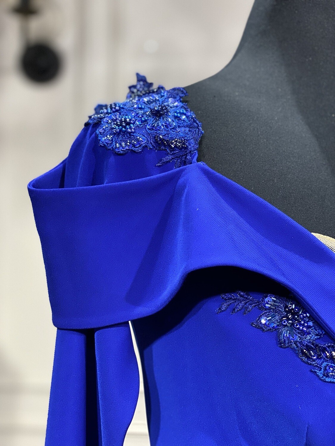 Vestido Largo - Azul Royal - Talla 40 Vestido Largo - Azul Royal - Talla 40