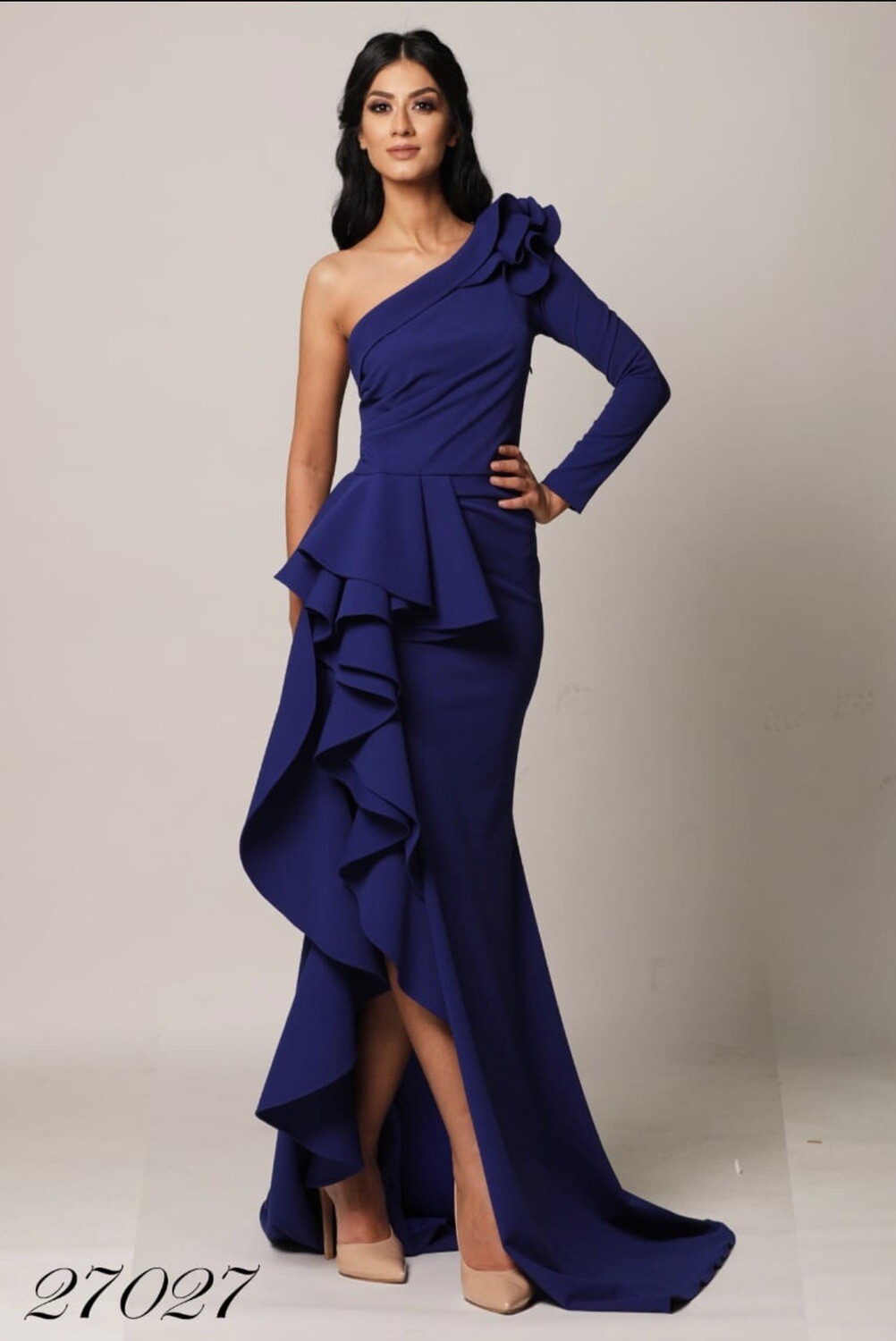 Vestido Largo - Azul - Talla 42 Vestido Largo - Azul - Talla 42