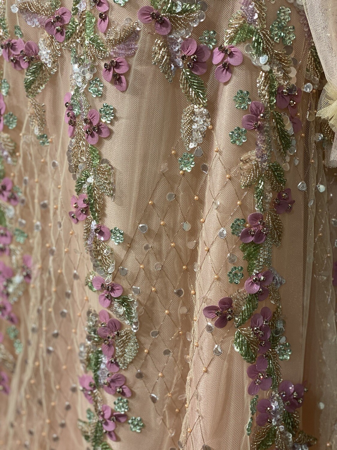 Vestido Largo - Rosado - Talla 44