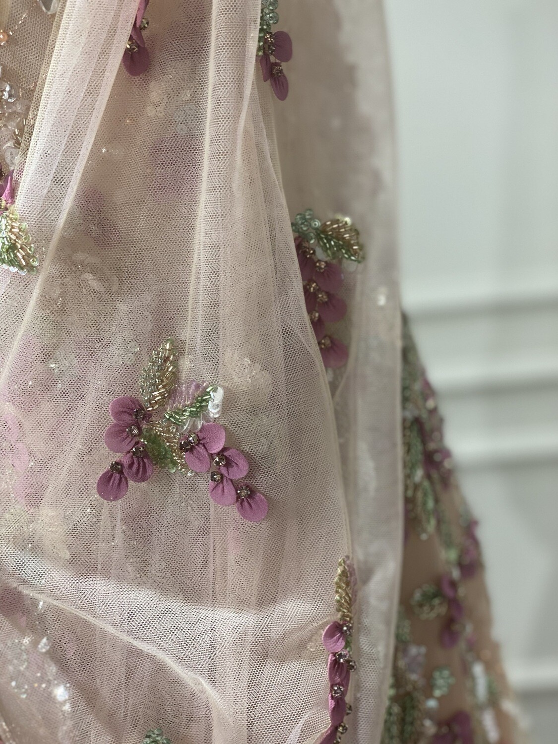Vestido Largo - Rosado - Talla 44