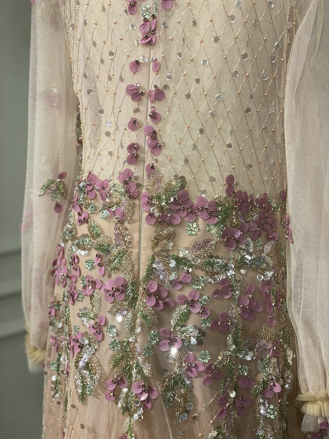 Vestido Largo - Rosado - Talla 44