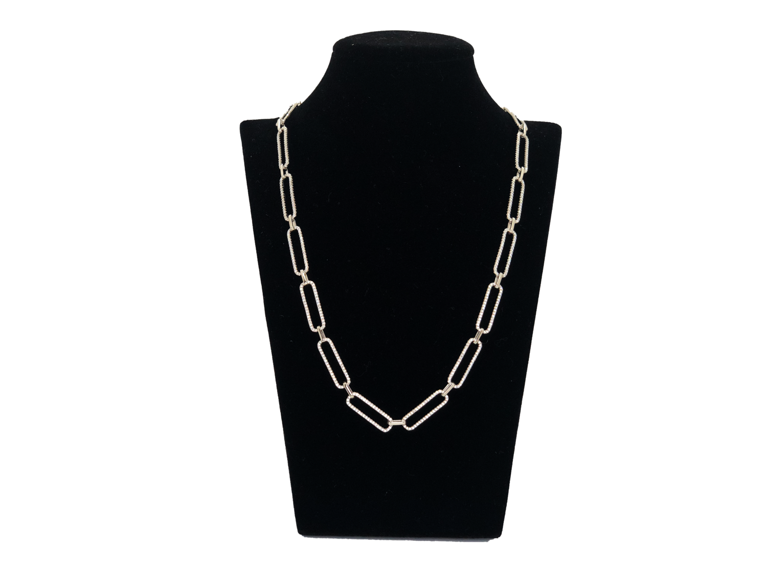 Collar de cadena - Blanco 