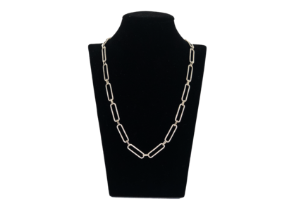 Collar de cadena - Blanco 