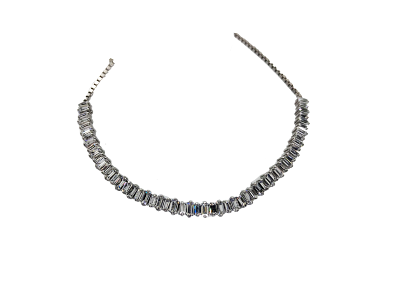 PULSERA - TENIS - SILVER - AJUSTABLE