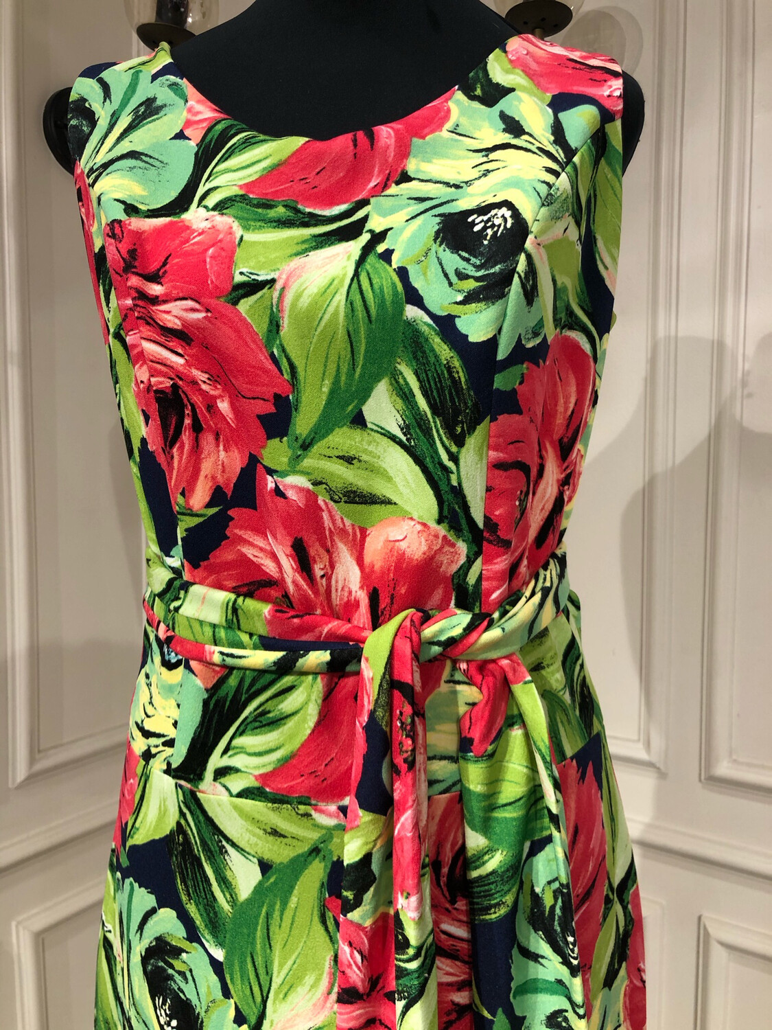 Vestido Largo,	Multicolor	,Talla	42