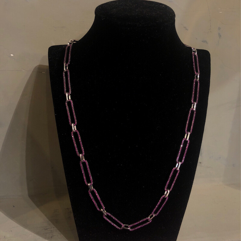 Collar de cadena - Rosada