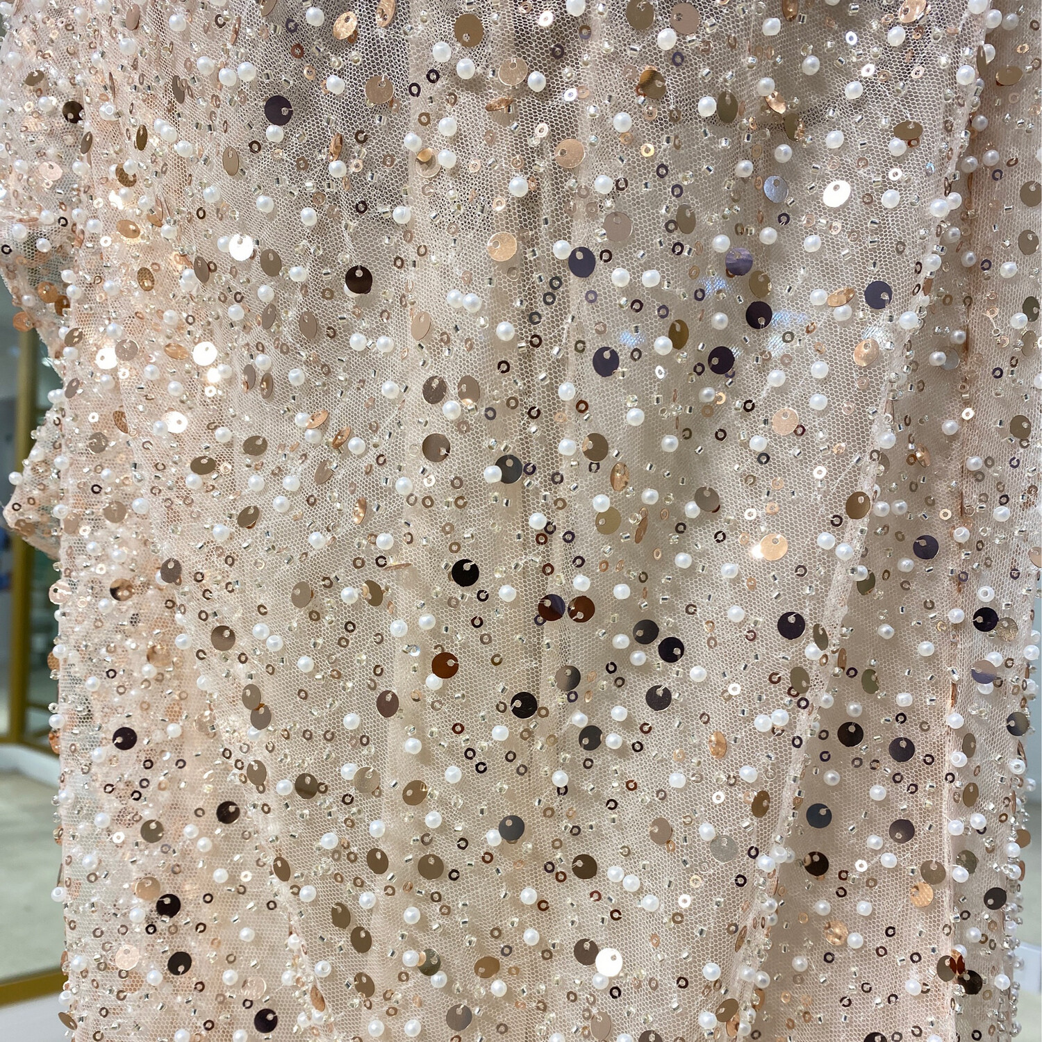 Vestido Largo - Creamy - Talla 14