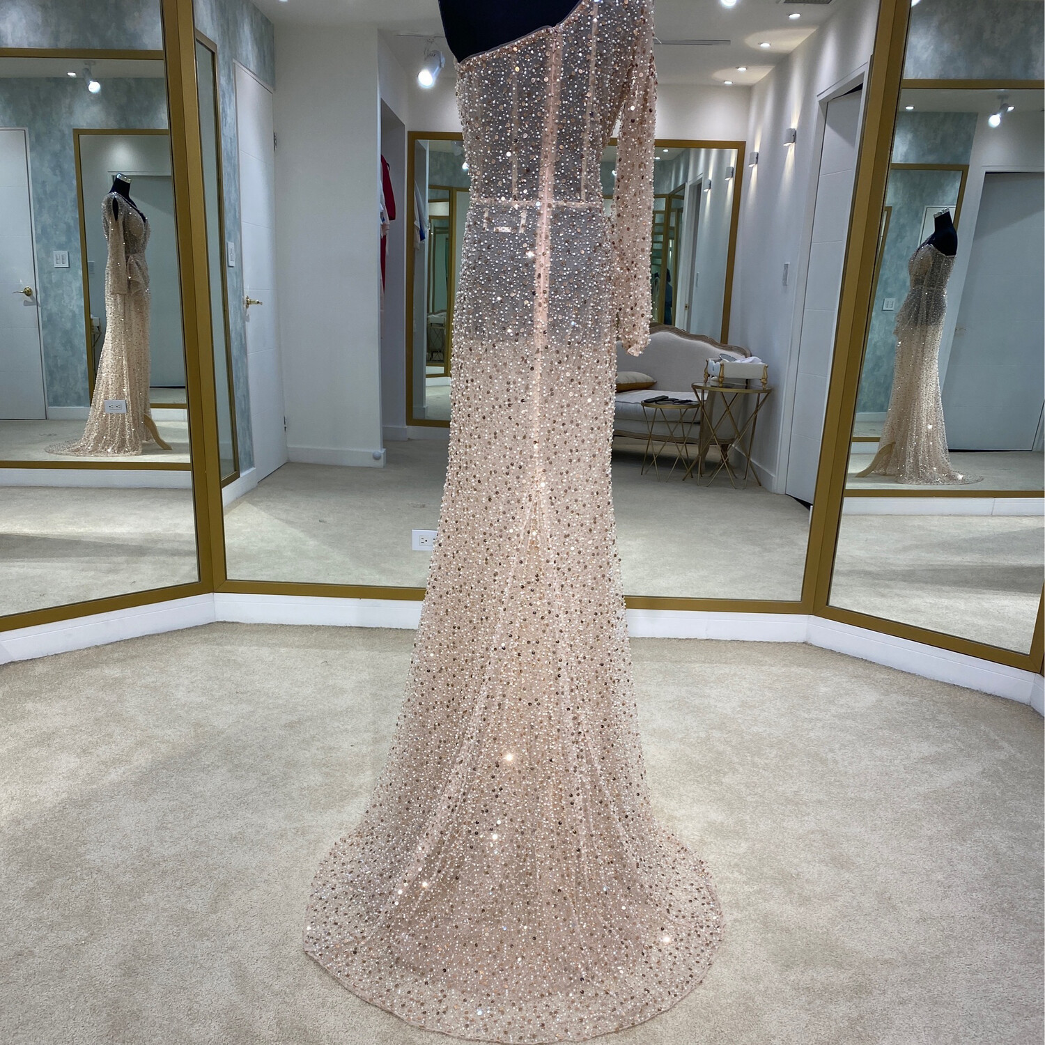 Vestido Largo - Creamy - Talla 14