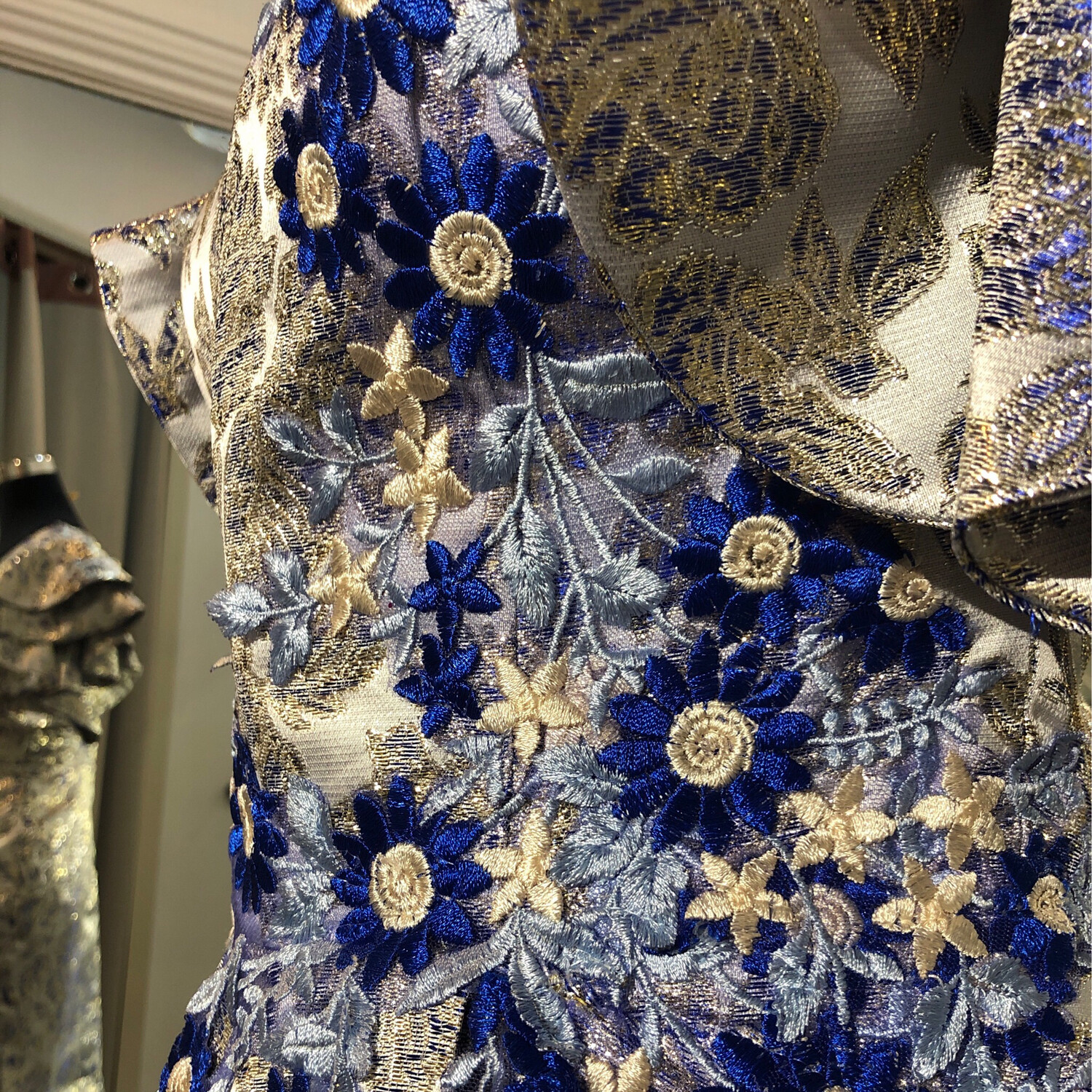 Talla 42 - Silver / Royal Blue