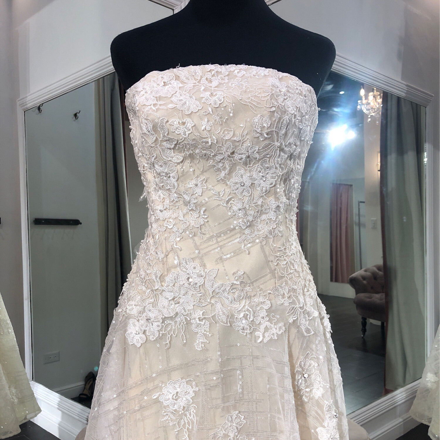 Vestido Midi - Blanco 