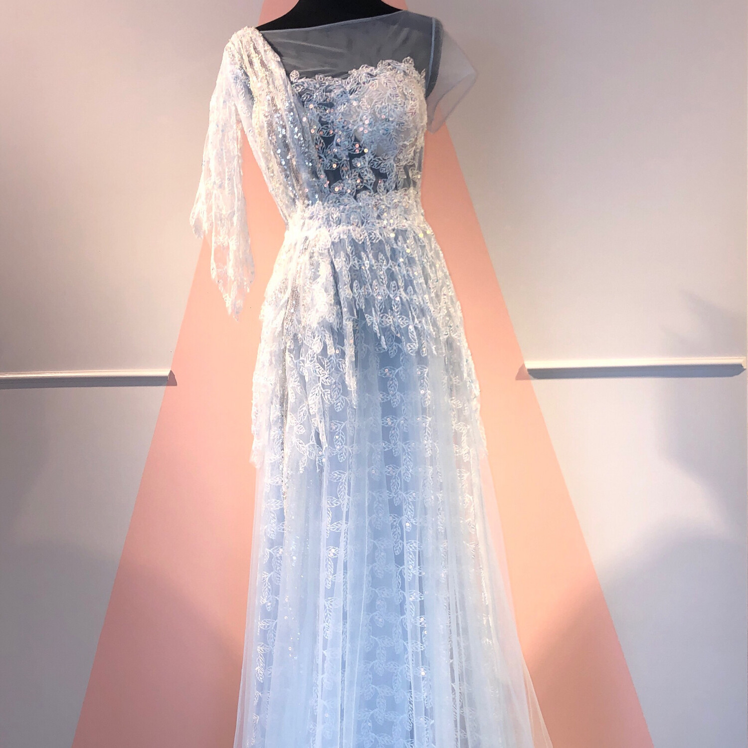 CELESTE - SZ 44 - VESTIDO LARGO