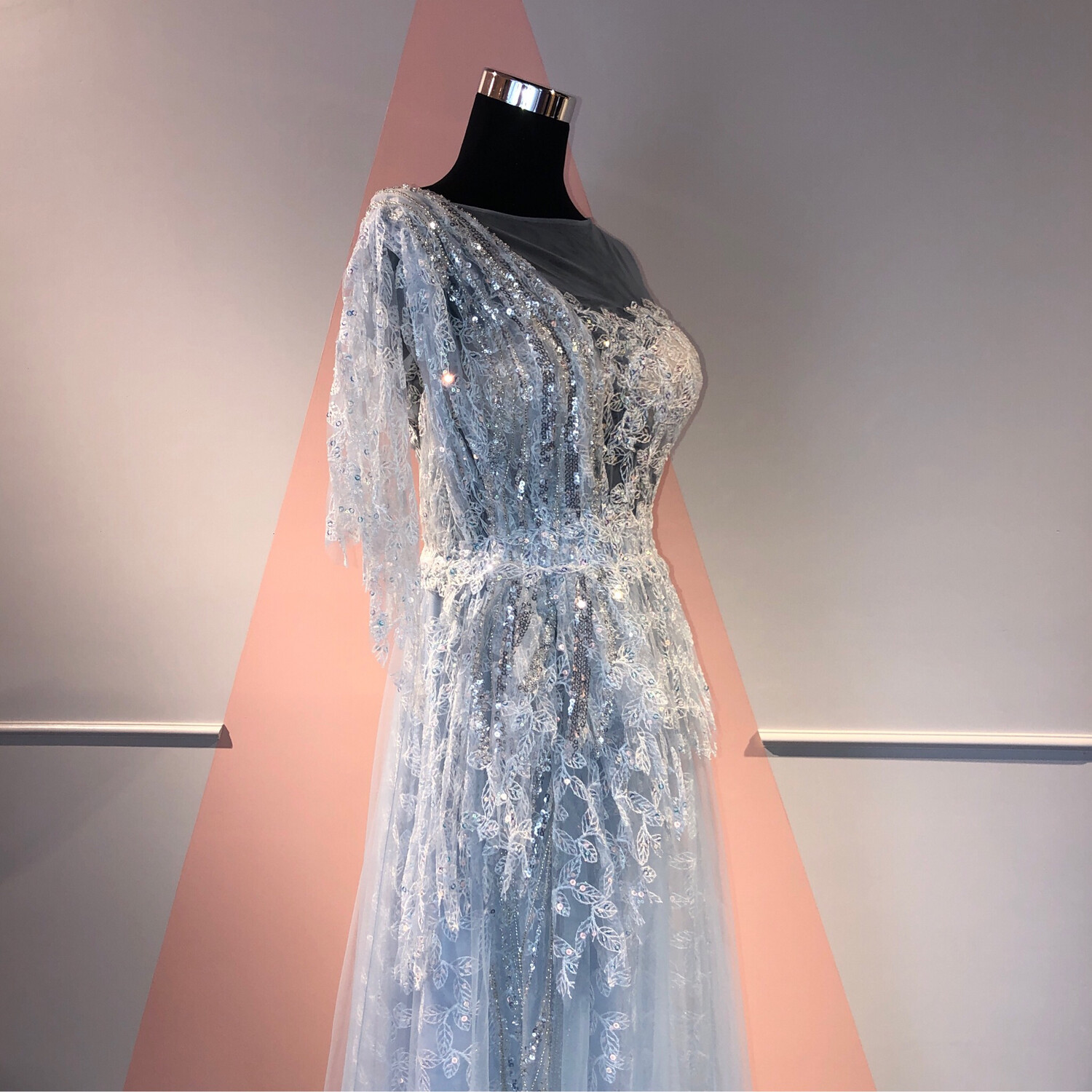 CELESTE - SZ 44 - VESTIDO LARGO