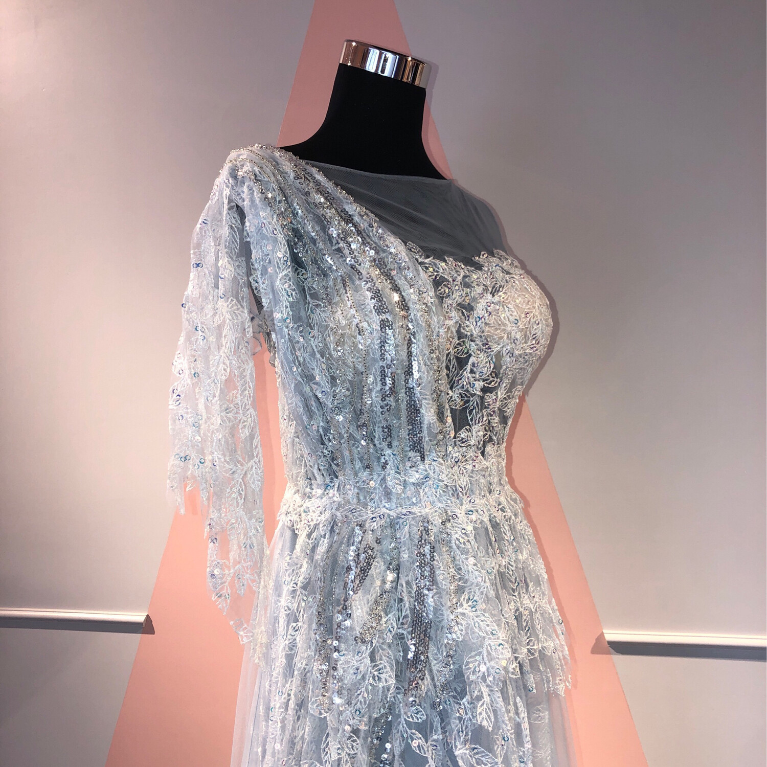 CELESTE - SZ 44 - VESTIDO LARGO