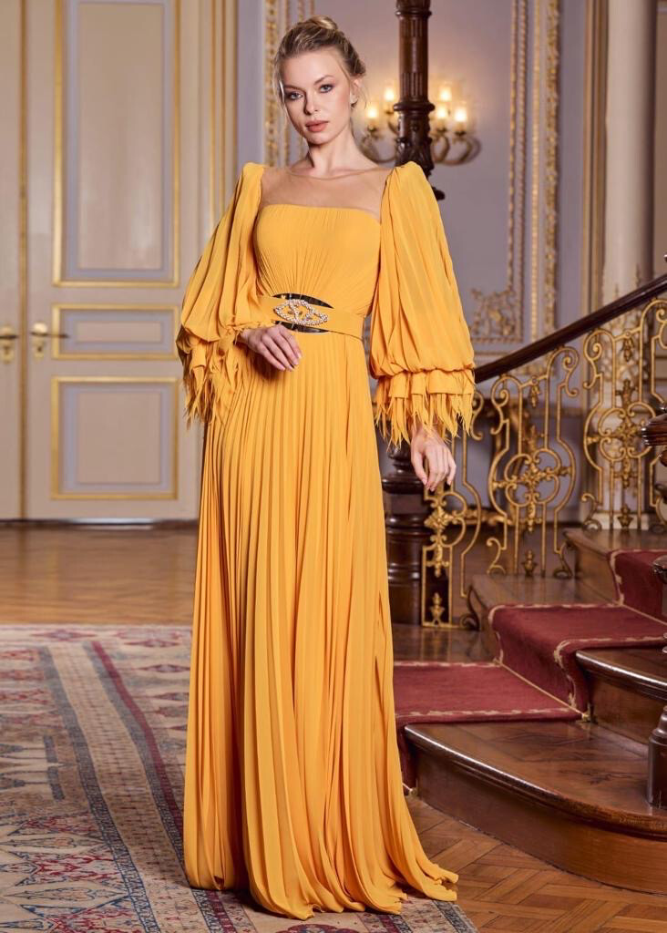 VENDIDO - VESTIDO LARGO - AMARILLO VENDIDO - VESTIDO LARGO - AMARILLO