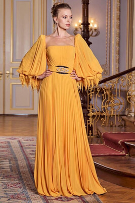 VENDIDO - VESTIDO LARGO - AMARILLO VENDIDO - VESTIDO LARGO - AMARILLO