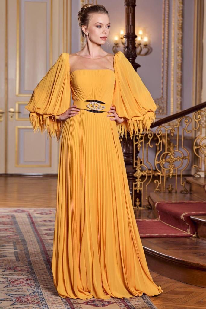 VENDIDO - VESTIDO LARGO - AMARILLO VENDIDO - VESTIDO LARGO - AMARILLO