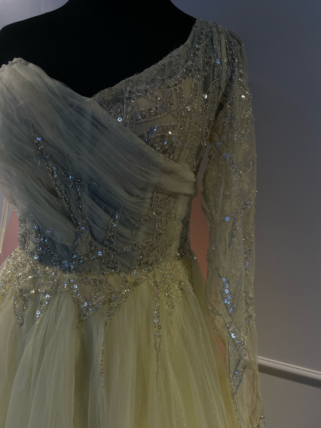 REBAJADO - Vestido largo - Amarillo - Talla 10