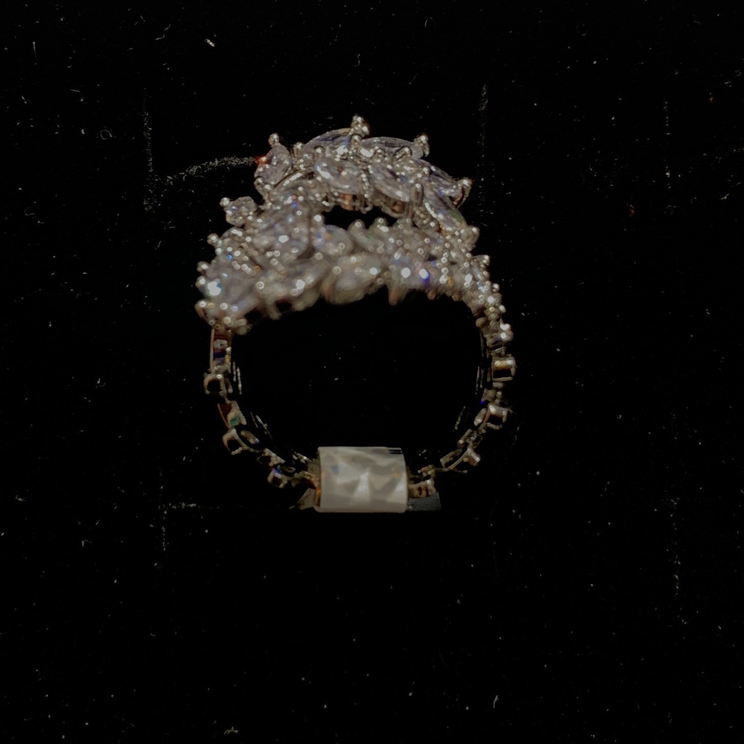 ANILLO PLATEADO - TALLA: