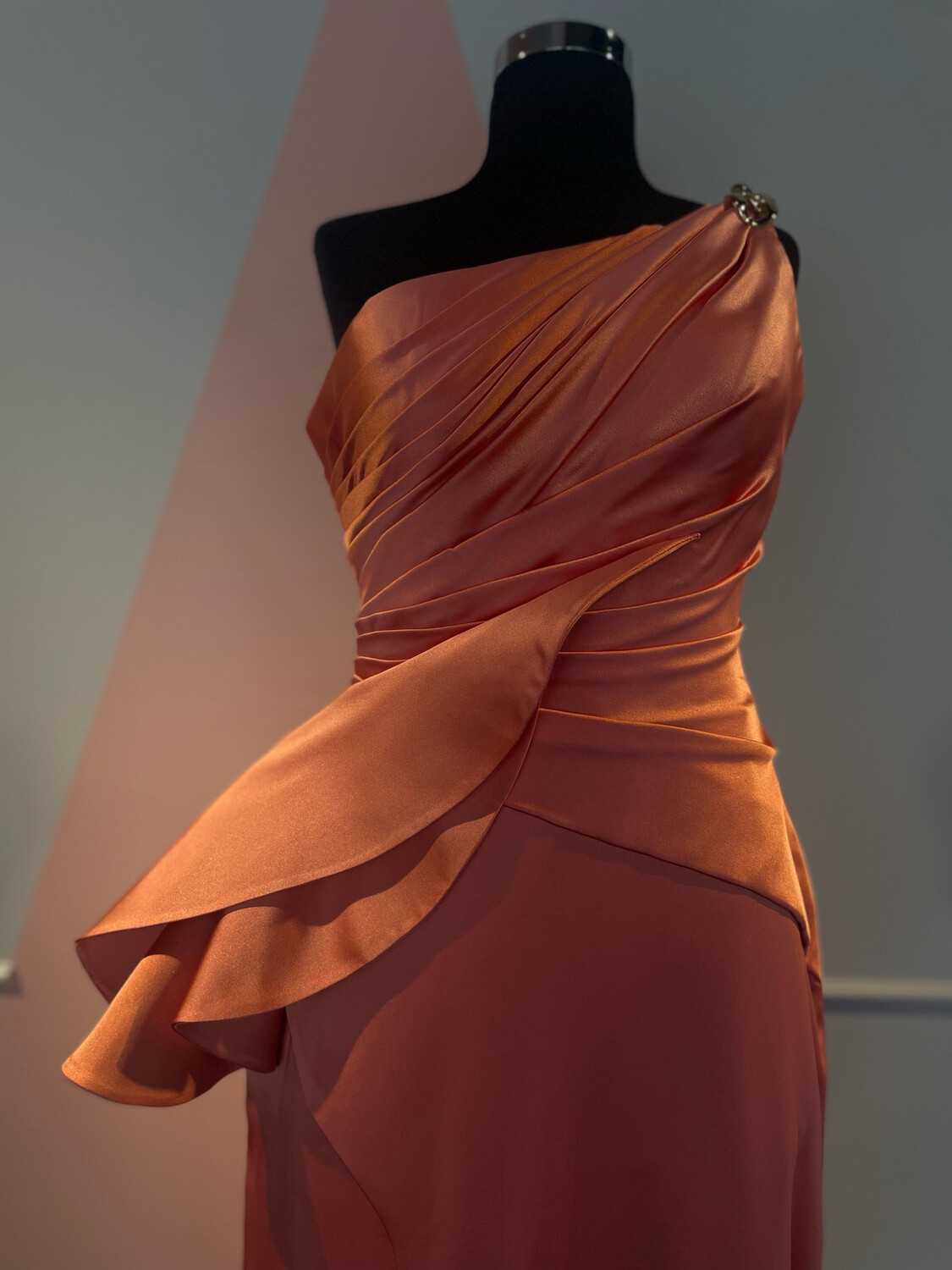 Vestido Largo Ocre- sz 42