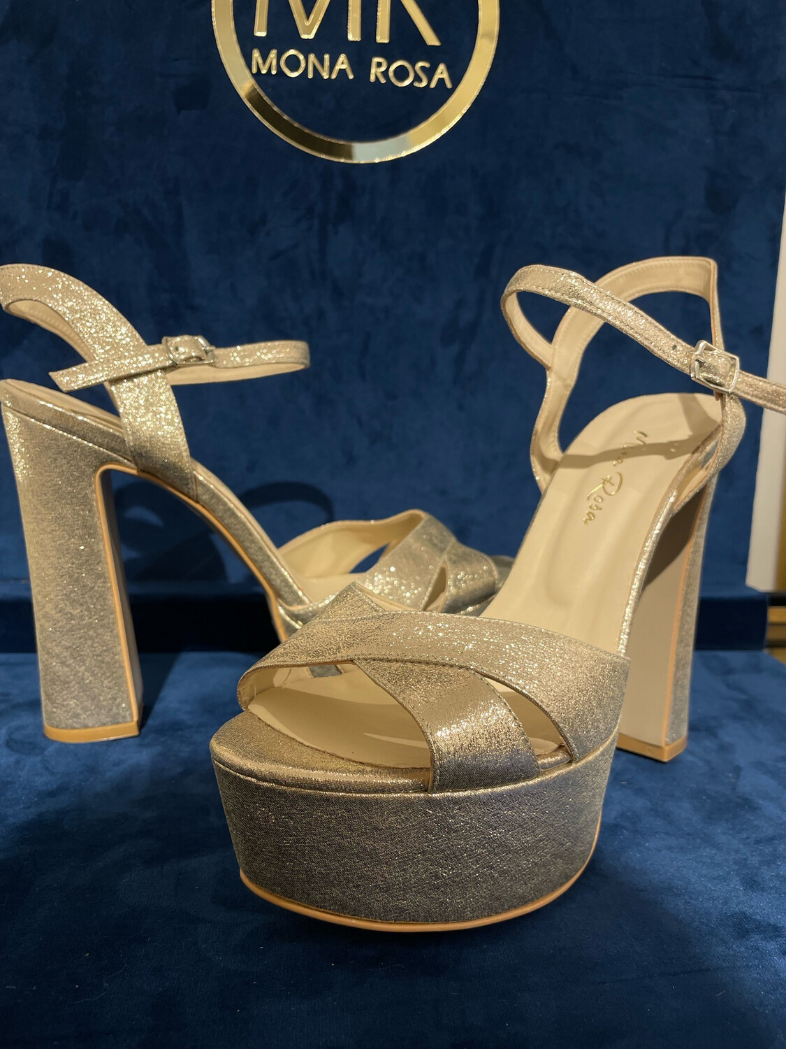 Sandalia Alta Silver