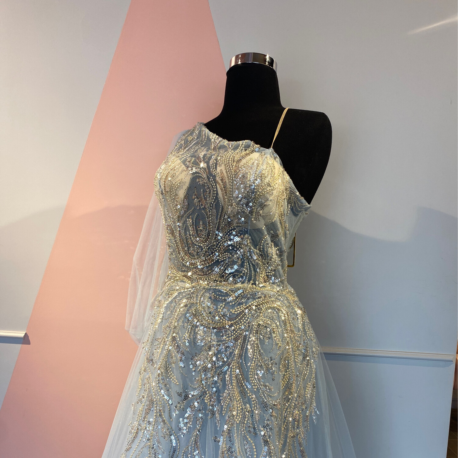 Vestido celeste - talla 50