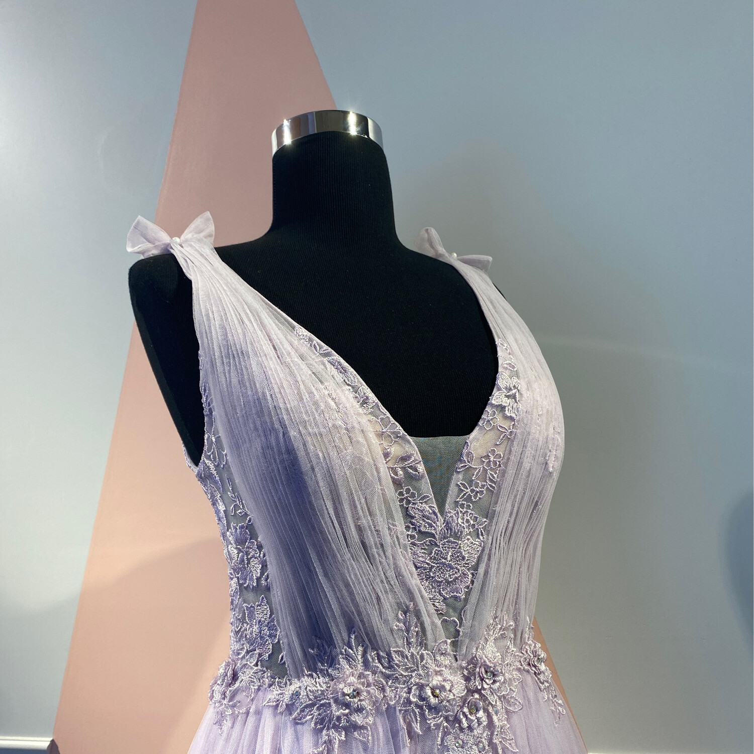 PRECIO REBAJADO -	Vestido	color	Morado/	Lila	de	Talla: 	12