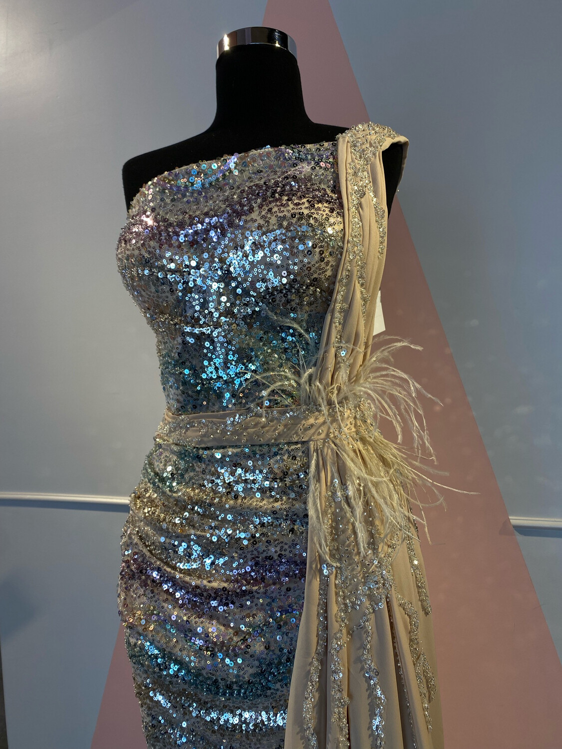 REBAJADO - Vestido largo multicolor-40