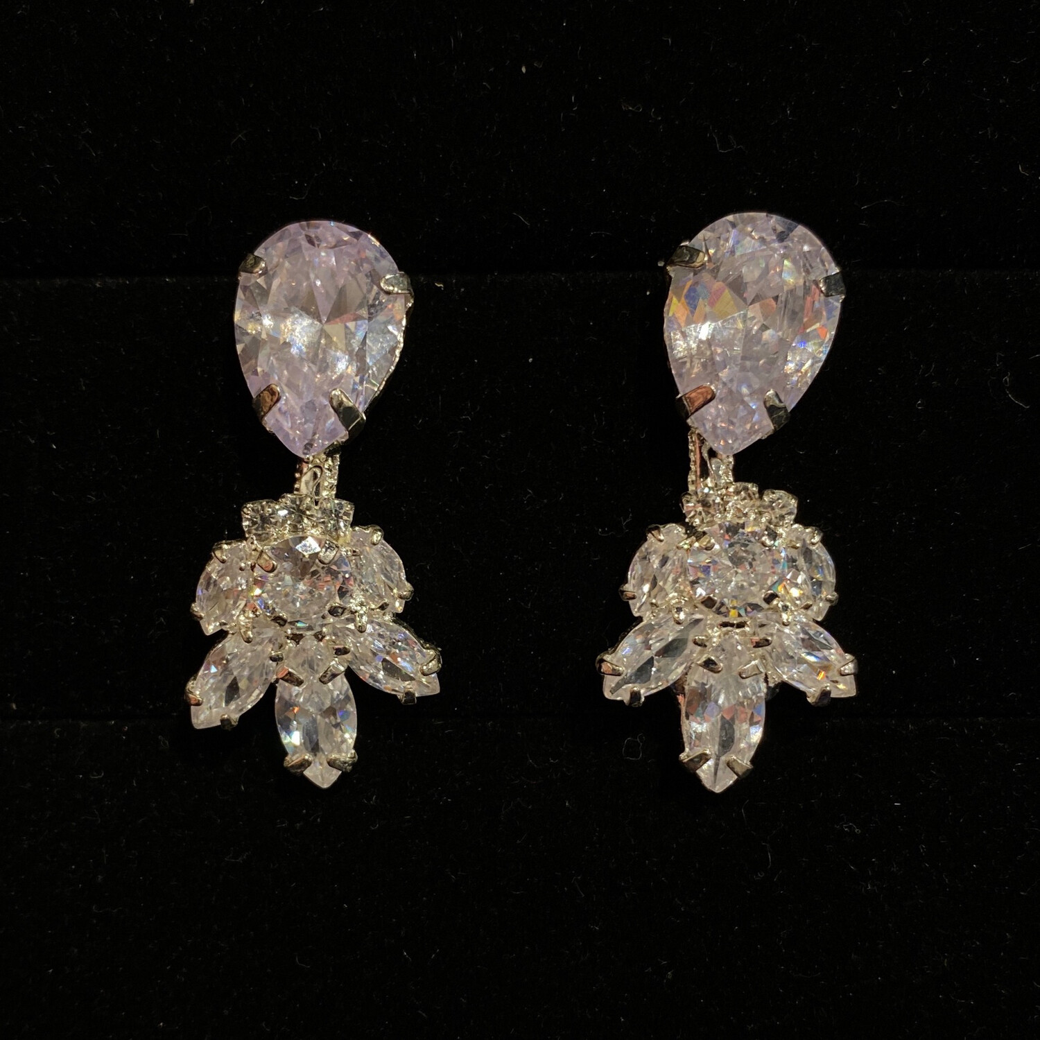 Aretes medianos - Plateados