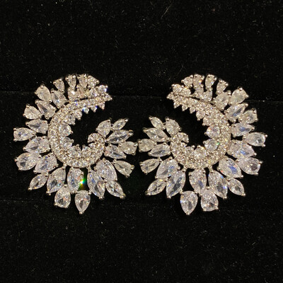 Aretes Medianos - Silver