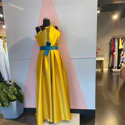 VENDIDO - VESTIDO LARGO AMARILLO VENDIDO - VESTIDO LARGO AMARILLO