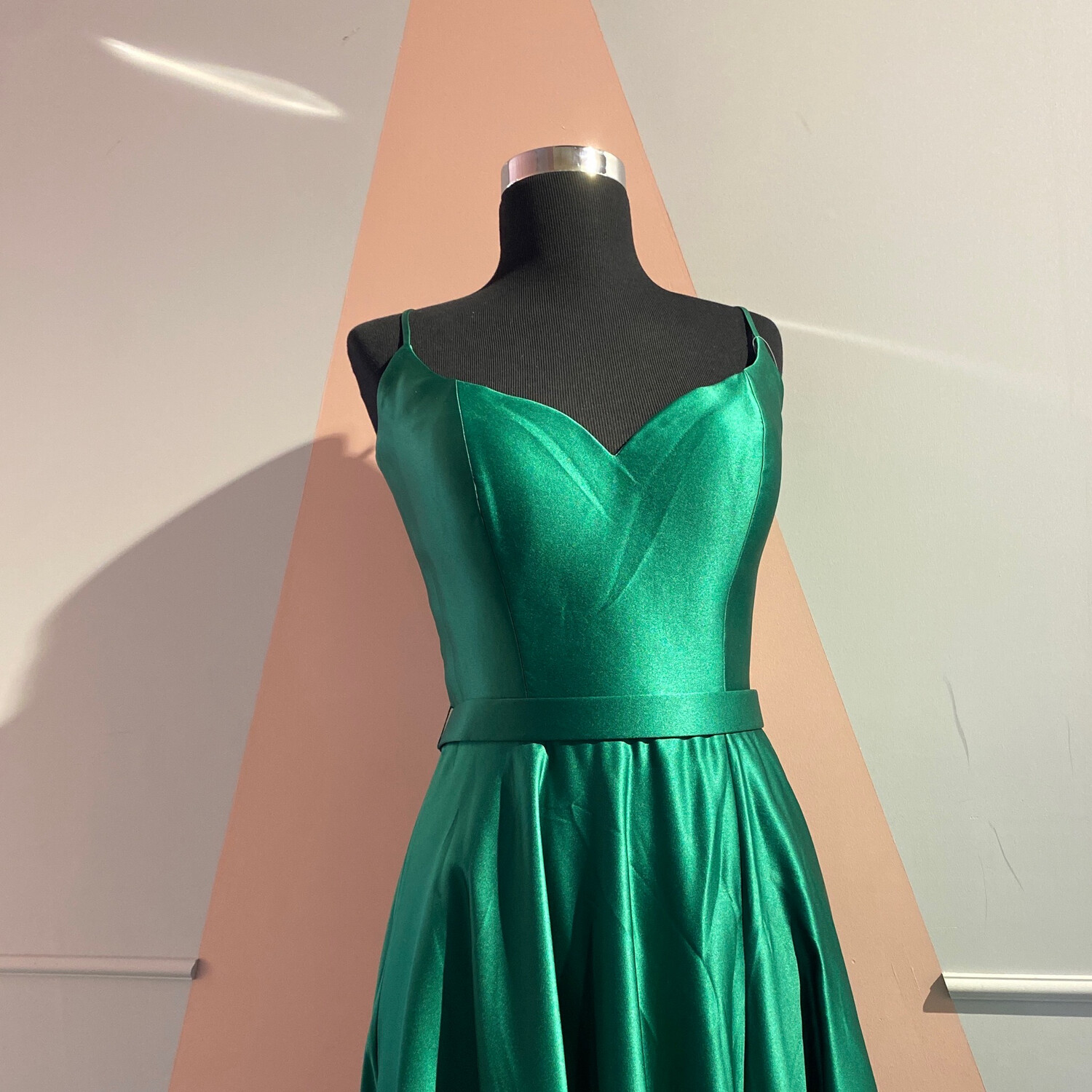 Vestido- Largo- Verde- Size: 10 Vestido- Largo- Verde- Size: 10